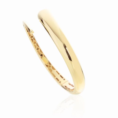 Contrariè bracelet in 18kt polished gold - BEU1079