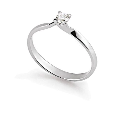 Classic Solitaire Ring with Diamond