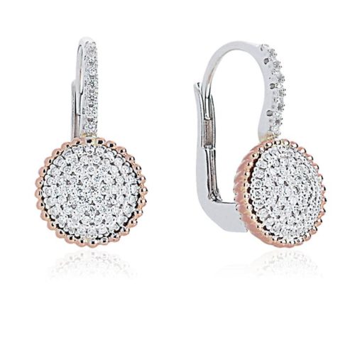 Gold and diamond earrings - OD335
