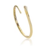 18kt gold pavé diamond bracelet - BD171