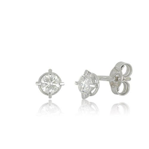 Point of light earrings 4 claws
