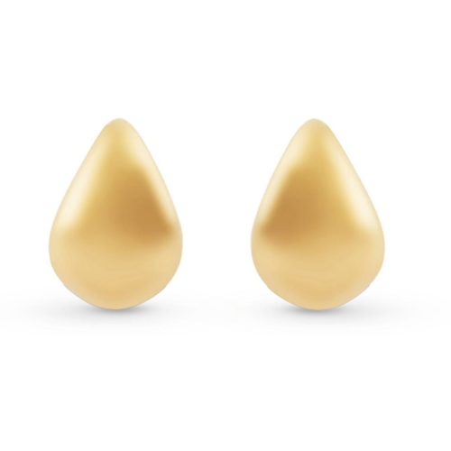 Drop earrings in 18kt polished yellow gold - OP0006-LG
