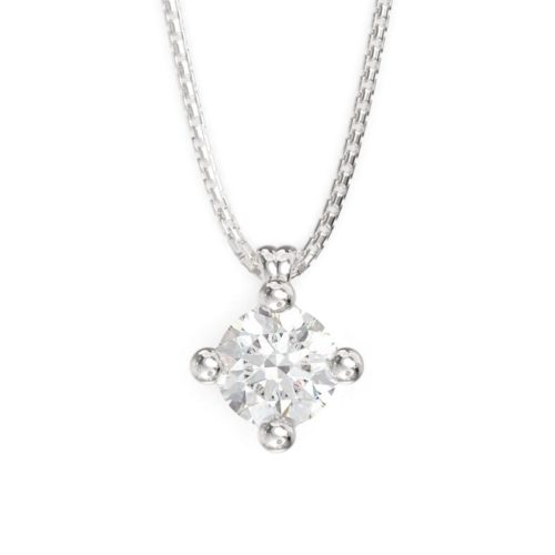 Point of Light Necklace with Diamond
