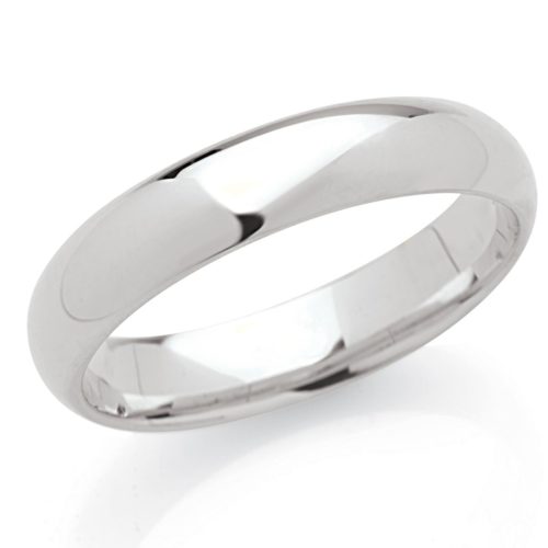 5mm wide 18kt gold wedding ring - ADF046P