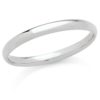 Wedding ring in 18kt gold, 2.5mm wide - ADF144P