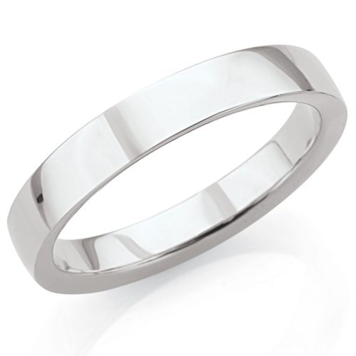 Wedding ring in 18kt gold 4mm wide - ADF360P