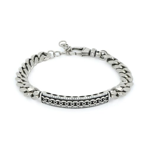 Men's Silver Bracelet - ZBU001D