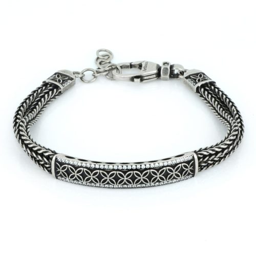 Men's Silver Bracelet - ZBU002D
