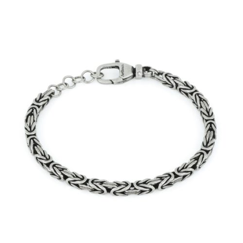 Men's Silver Bracelet - ZBU023D-LM