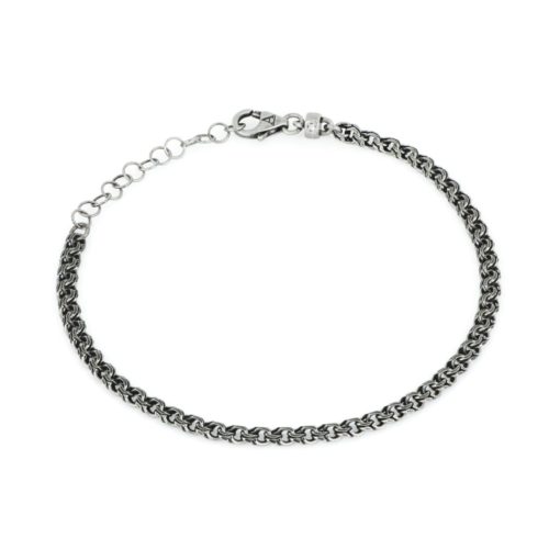 Men's Silver Bracelet - ZBU028D-LM