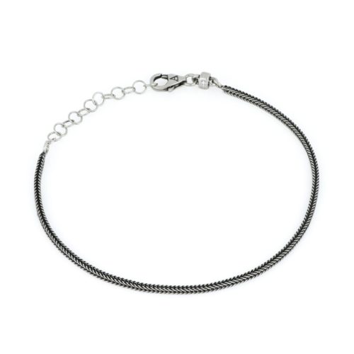 Men's Silver Bracelet - ZBU029D-LM