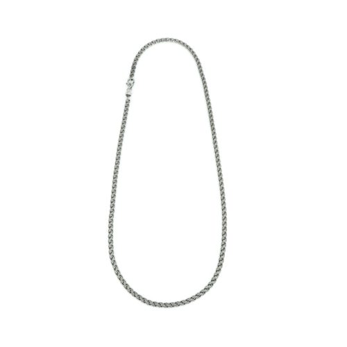 Men's Silver Necklace - ZCU028D-LM