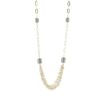 Chanel necklace in 925 rhodium-plated and gilded silver - ZCL1040-LN