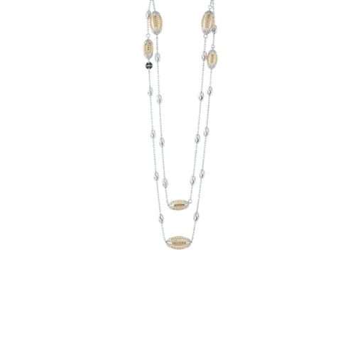 Chanel necklace in gold and rhodium-plated 925 silver - ZCL979-LN