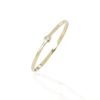 18kt gold ring with natural white diamond - AD1118