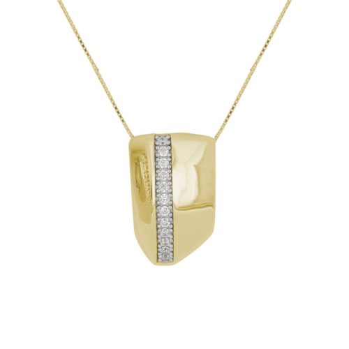 925 silver necklace with zirconia coast - ZCL1473-LI
