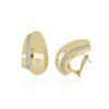 925 silver earrings with zirconia riviere - ZOR1304-LI