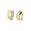 925 silver earrings with zirconia riviere - ZOR1307-LI