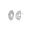 925 silver earrings with zirconia - ZOR1309-LB