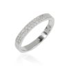 18kt white gold ring with natural white diamonds - AD1212-LB