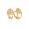 18kt gold earrings with yellow polished finish - OE5405-LG
