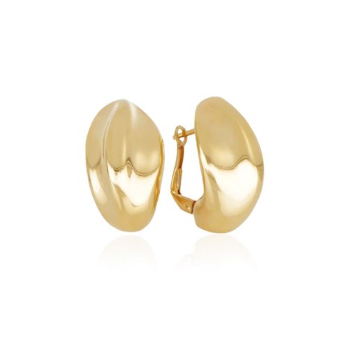 18kt gold earrings with yellow polished finish - OE5405-LG