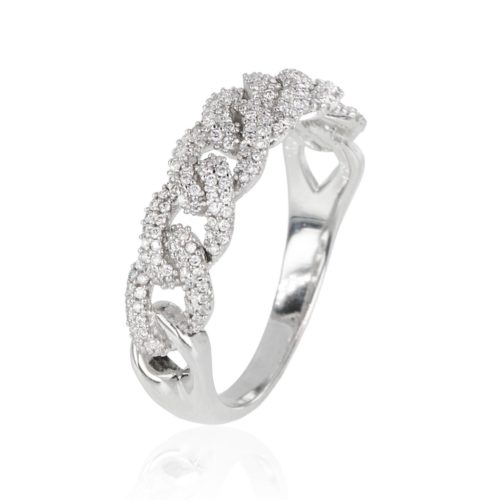 18kt gold and diamond ring - AD1227