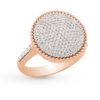 Multi-stone ring with diamonds