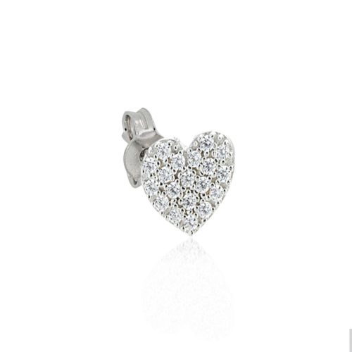 925 silver single earring with personalized symbol - ZOS3/